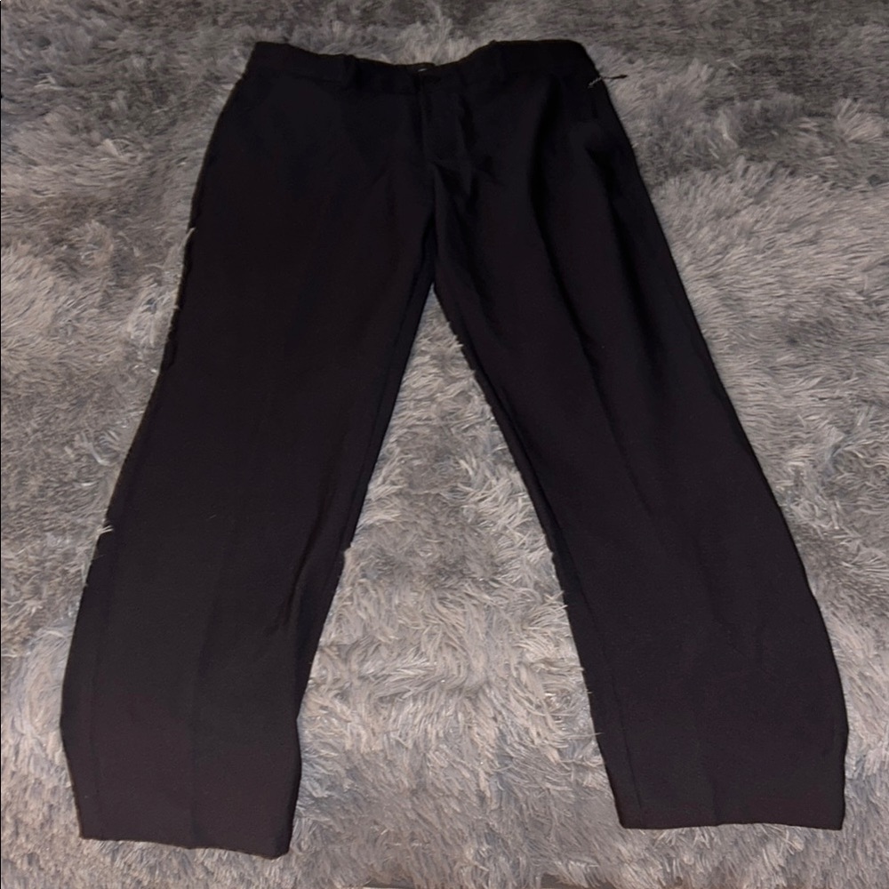 Kohl's Black Dress Pants Relaxed Fit